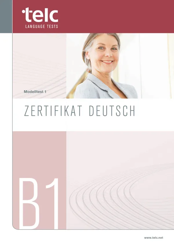 جلد کتاب telc Deutsch B1 - Modelltest 1 Zertifikat Deutsch