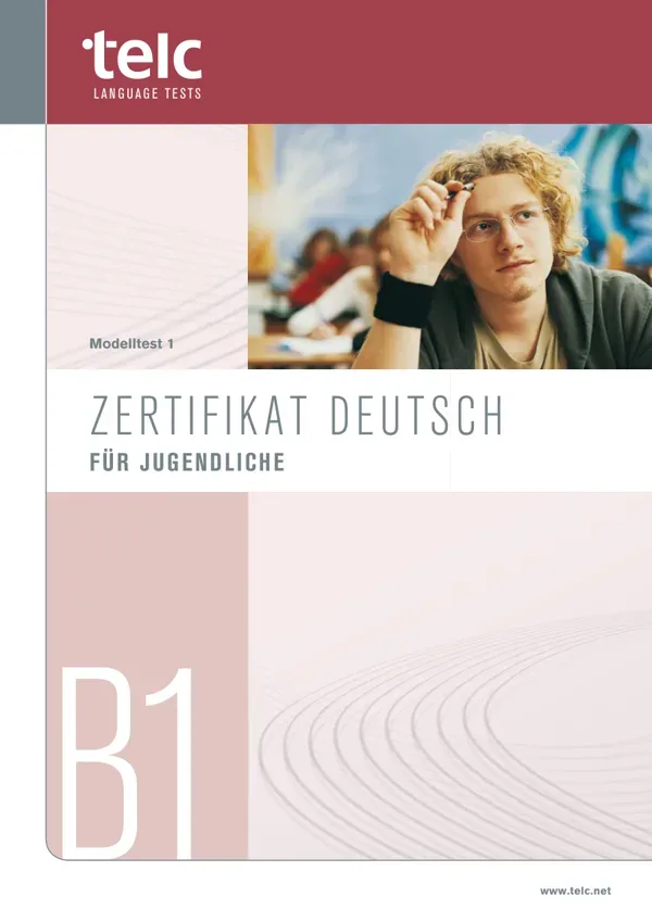 جلد کتاب telc Deutsch B1 Schule - Modelltest 1 für Jugendliche