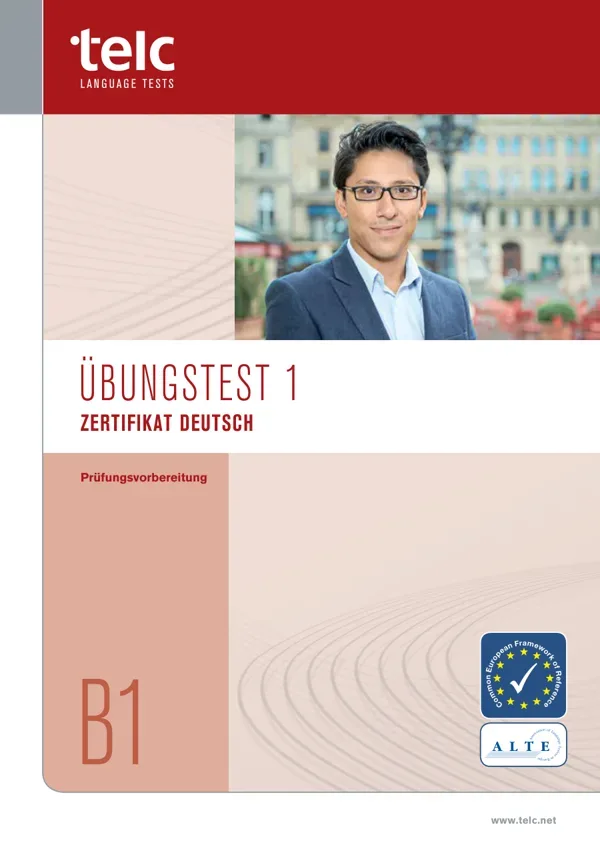 جلد کتاب telc Deutsch B1 ZD - Übungstest 1