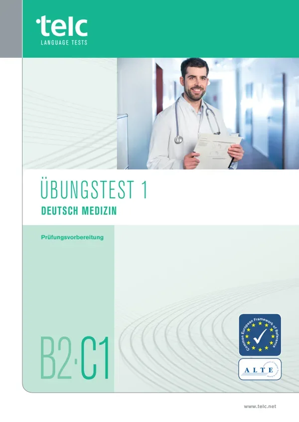 جلد کتاب telc Deutsch B2-C1 Medizin - Übungstest 1