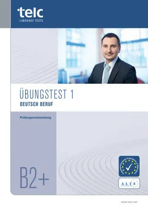 جلد کتاب telc Deutsch B2 plus Beruf - Übungstest 1