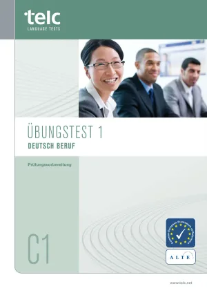 جلد کتاب telc Deutsch C1 Beruf - Übungstest 1