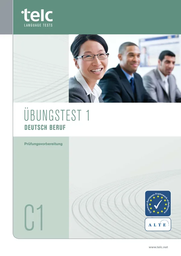 جلد کتاب telc Deutsch C1 Beruf - Übungstest 1