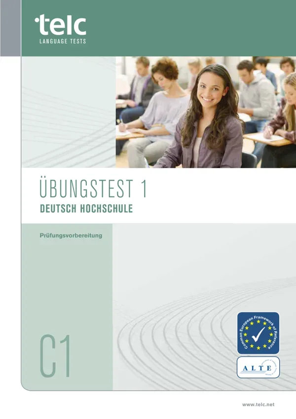 جلد کتاب telc Deutsch C1 Hochschule - Übungstest 1