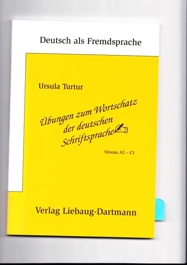 جلد کتاب Übungen zum Wortschatz der deutschen Schriftsprache A2-C1