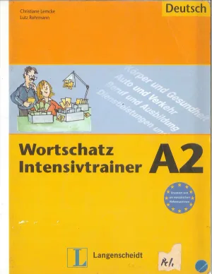 جلد کتاب Wortschatz Intensivtrainer A2